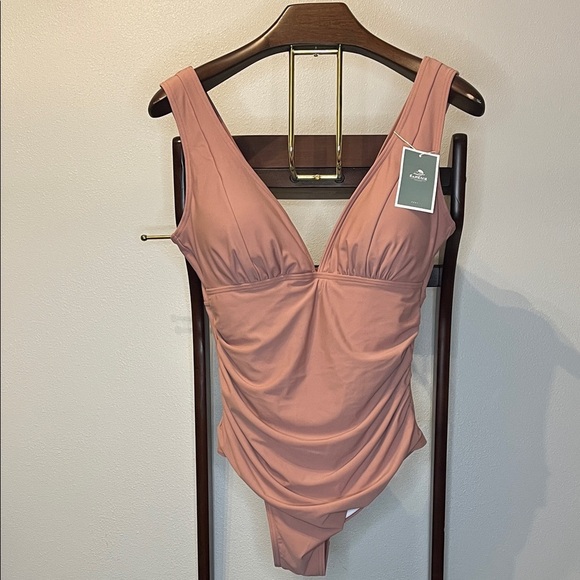 Eomenie Other - EoMenie Elegant Dusty Rose/Mauve Women's Swimsuit - Size Large